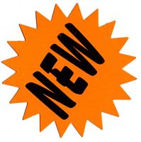 "New" Assorted Fluorescent Stars -  20 /Pk, Medium, 135mm