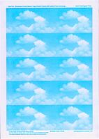 Clouds Business Cards  200/Pk