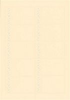 Script Ivory (Embossed) Business Cards 150/Pk