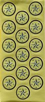 Seals - Silver/ Gold Embossed Award 45 /Pk