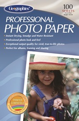 Professional 6x4cm Photo Paper High Gloss 100 Sheets Per Pkt 220g/m2
