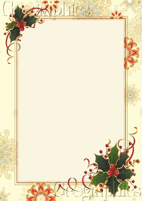 christmas clipart stationery - photo #34